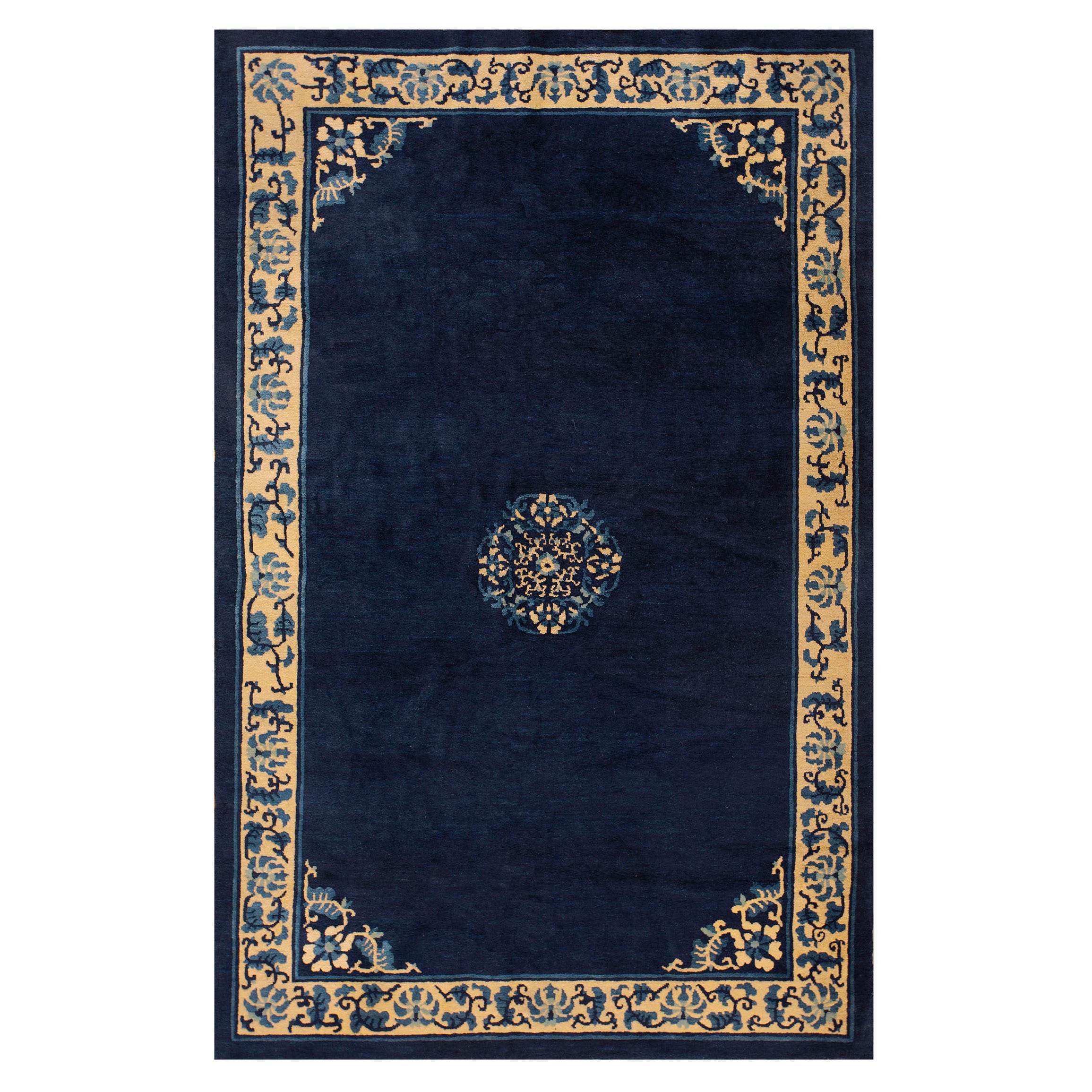 Antique  Tapis chinois Pékin  5' 0'' x 7' 6''