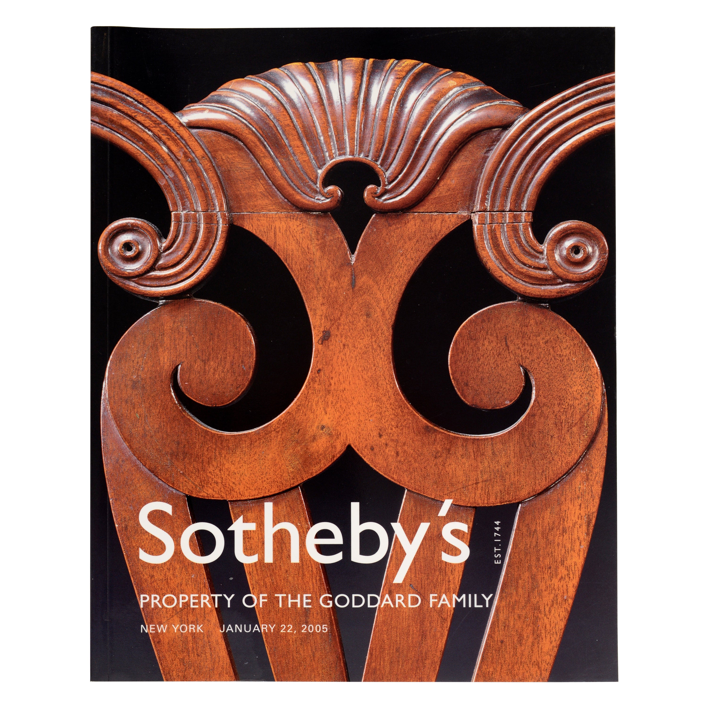 Sotheby's January 2005 Property of the Goddard Family
