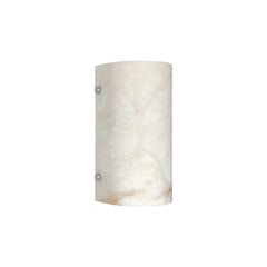 Contemporary Domo Half Sconce 101A in Alabaster Orphan Work