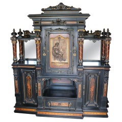 Herter Brothers Attributed Aesthetic Movement Ebonized Rosewood Cabinet