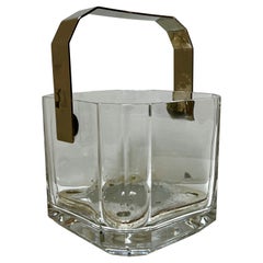 Arnolfo di Cambio Vintage Italian Crystal Glass Ice Bucket or Wine Cooler