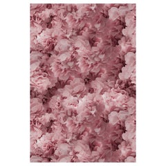Moooi Small Hortensia Pink Rectangle Rug in Low Pile Polyamide