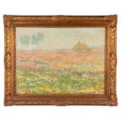 Early 19th Century Impressionistic Painting Signed and Dated E. Smits, 1913