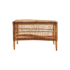Handwoven Malawi Cane Coffee Table