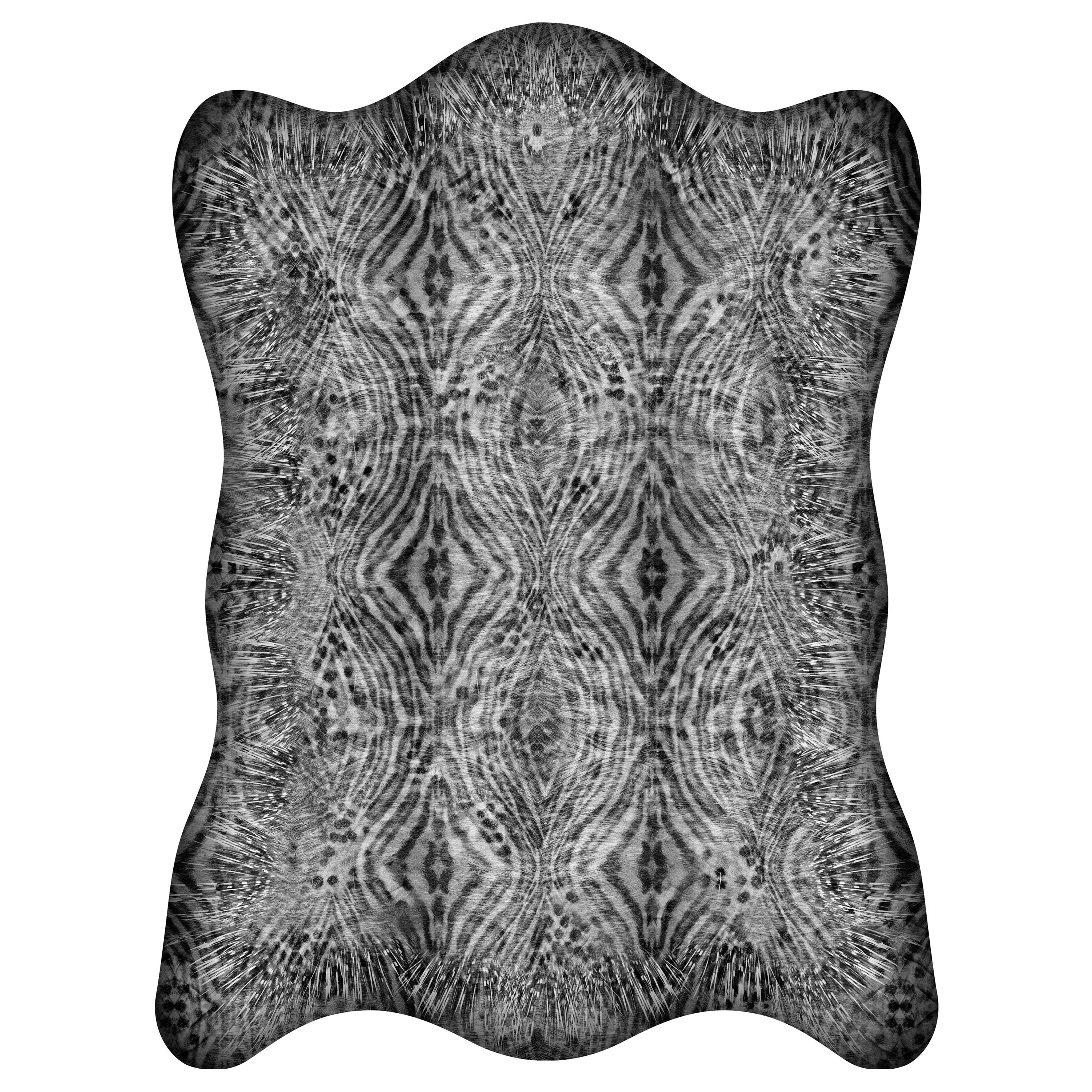 Moooi Large Extinct Animals Armoured Boar Rug in Soft Yarn Polyamide For Sale