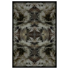 Moooi Kleiner, aussterbender Animals Blushing Sloth-Teppich aus weichem Garn Polyamide mit Tieren