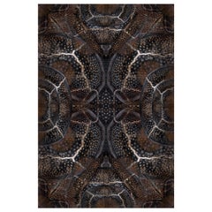 Großer Moooi-Teppich aus Wolle mit ausgestorbenen Tieren und blühendem Perlmutt