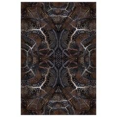 Petit tapis Moooi en polyamide à motifs d'animaux en fleurs de séadragon, en tissu souple