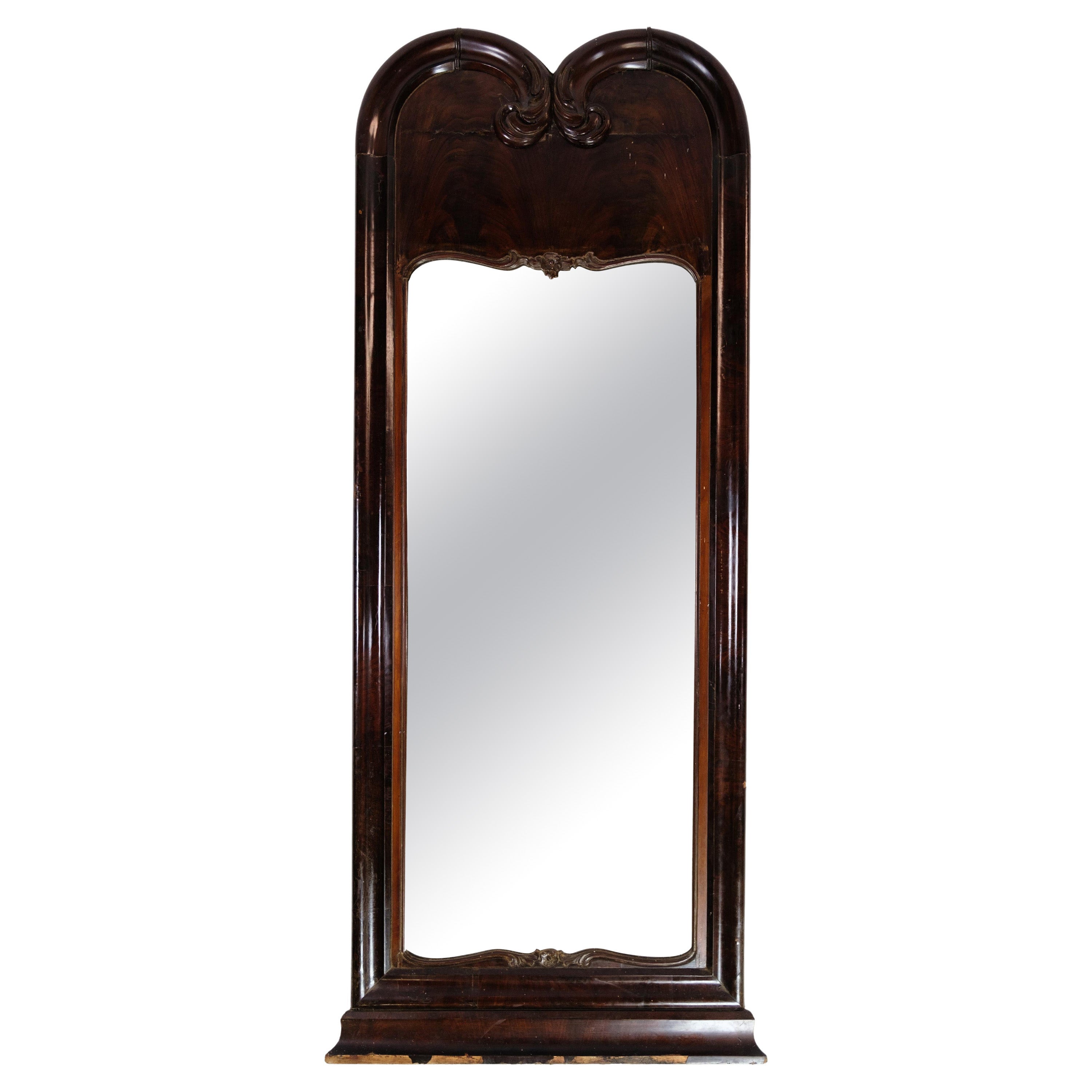 Antique Mirror, Mahagoni, Dänemark, 1840 im Angebot