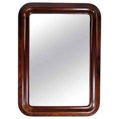 Antique Mirror, Mahogany, 1880