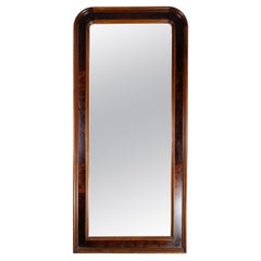 Used Mirror, Hand Polished Mahogany, Denmark, 1890s