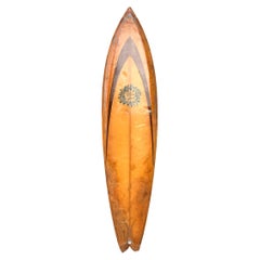 Used 1970s Dick Brewer Surfboard Made for Burton “Buzzy” Kerbox