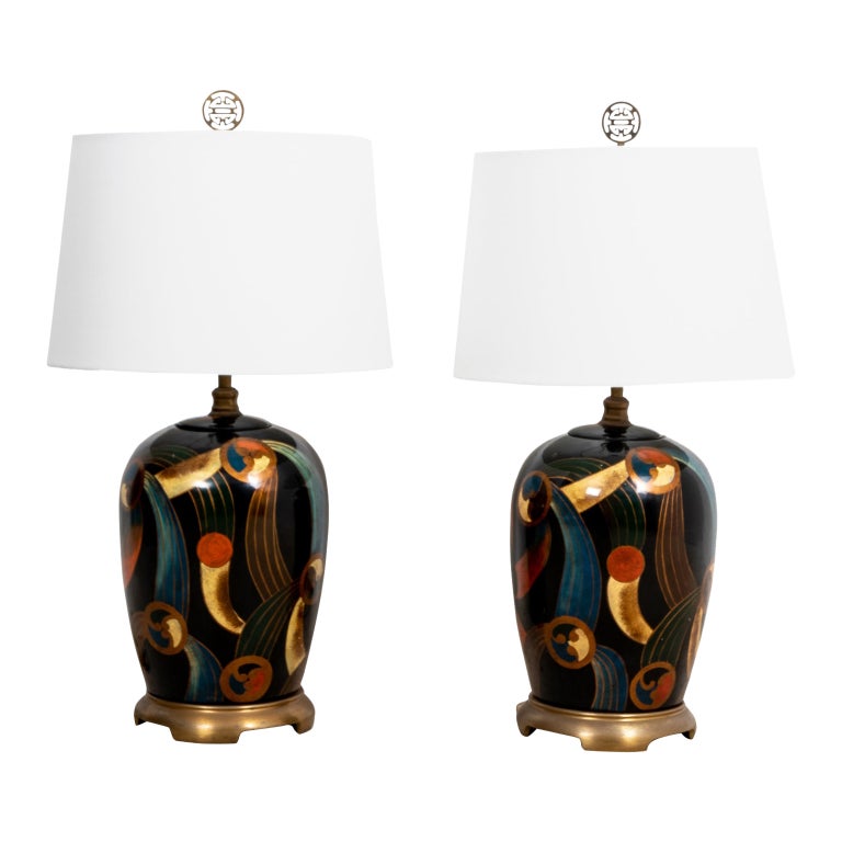 Lampe de table à chapeau plissé