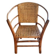 Old Hickory Hoop Arm Chair