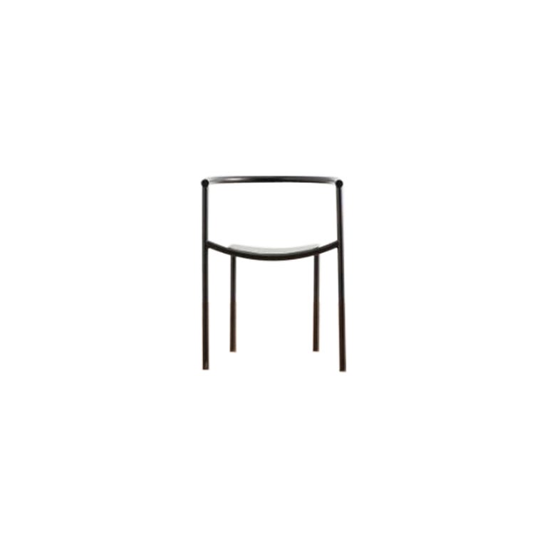 Postmodern Minimal Metal Von Vogelsang Chair by Philippe Starck