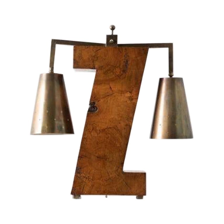 Redwood Burl Wood Table Lamp at 1stDibs