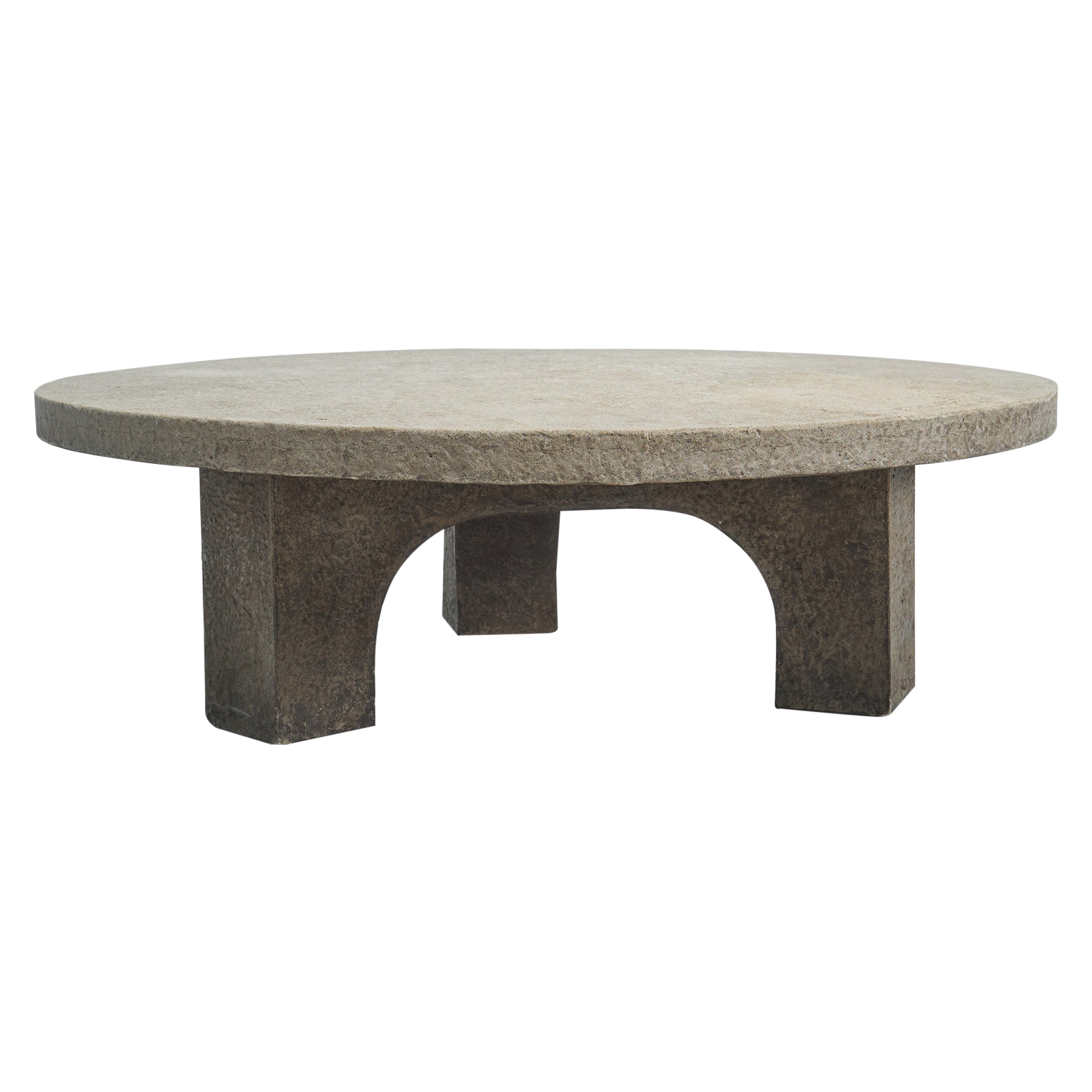 Brutalist Stone Coffee Table the Netherlands, 1970