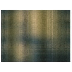 Moooi - Grand tapis rectangulaire Shibori en laine avec finition à ourlet aveugle