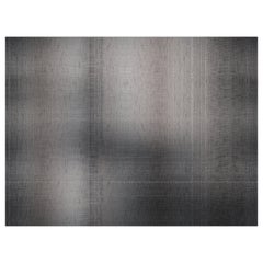 Moooi Large Quiet Canvas Ombre Rectangle Rug in Low Pile Polyamide