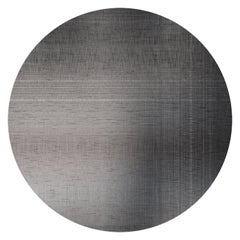 Moooi Small Quiet Canvas Ombre Round Rug in Low Pile Polyamide