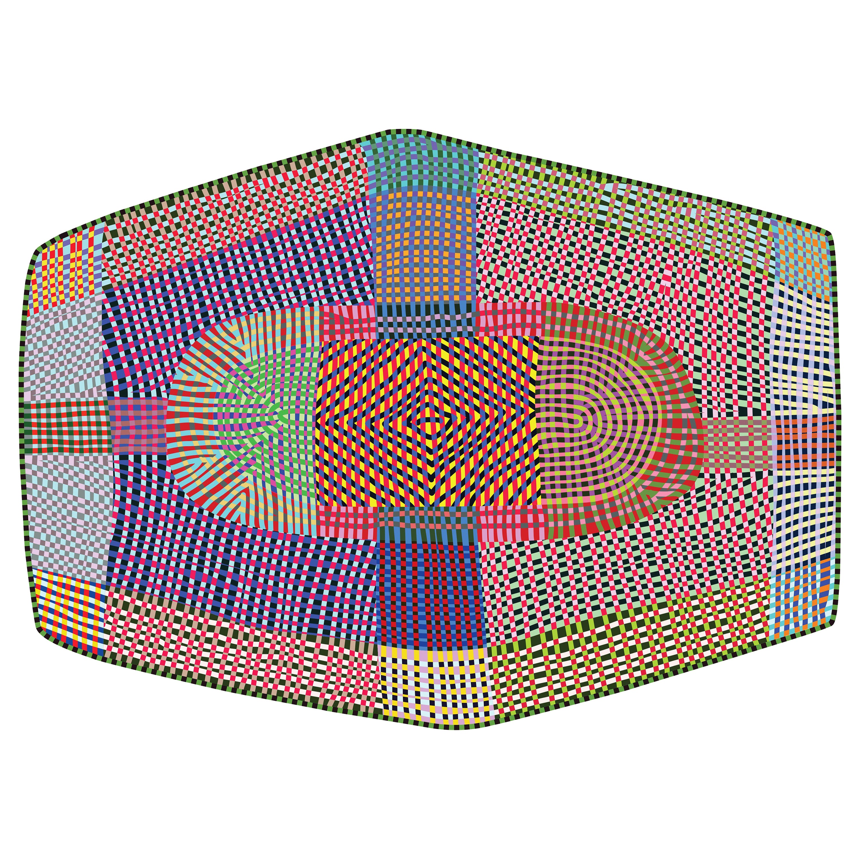 Tapis Moooi Magic Marker Freaky en polyamide de fil souple de Bertjan Pot