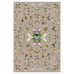 Beigefarbener Moooi Garden of Eden-Teppich aus weichem Polyamide von Edward van Vliet