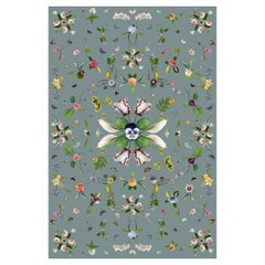Grauer Moooi Garden of Eden-Teppich aus hochflorigem Polyamide von Edward van Vliet