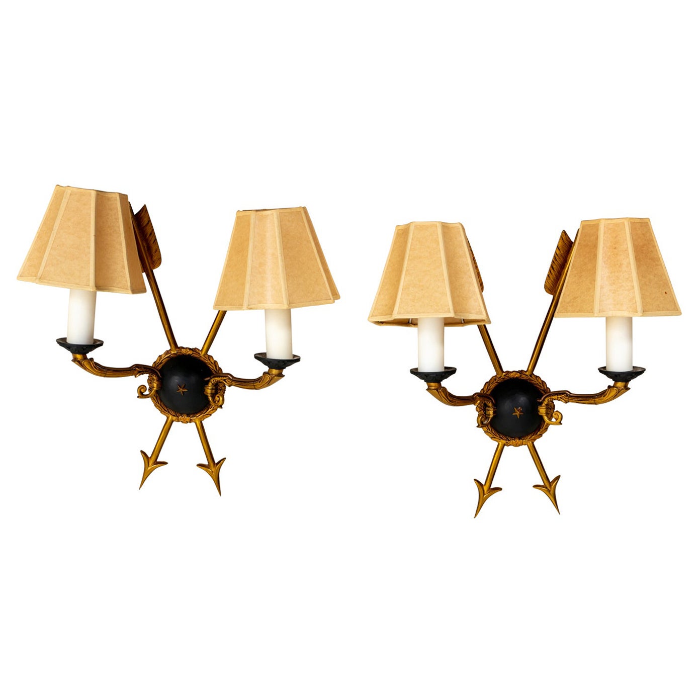 Pair of Directoire Style Sconces