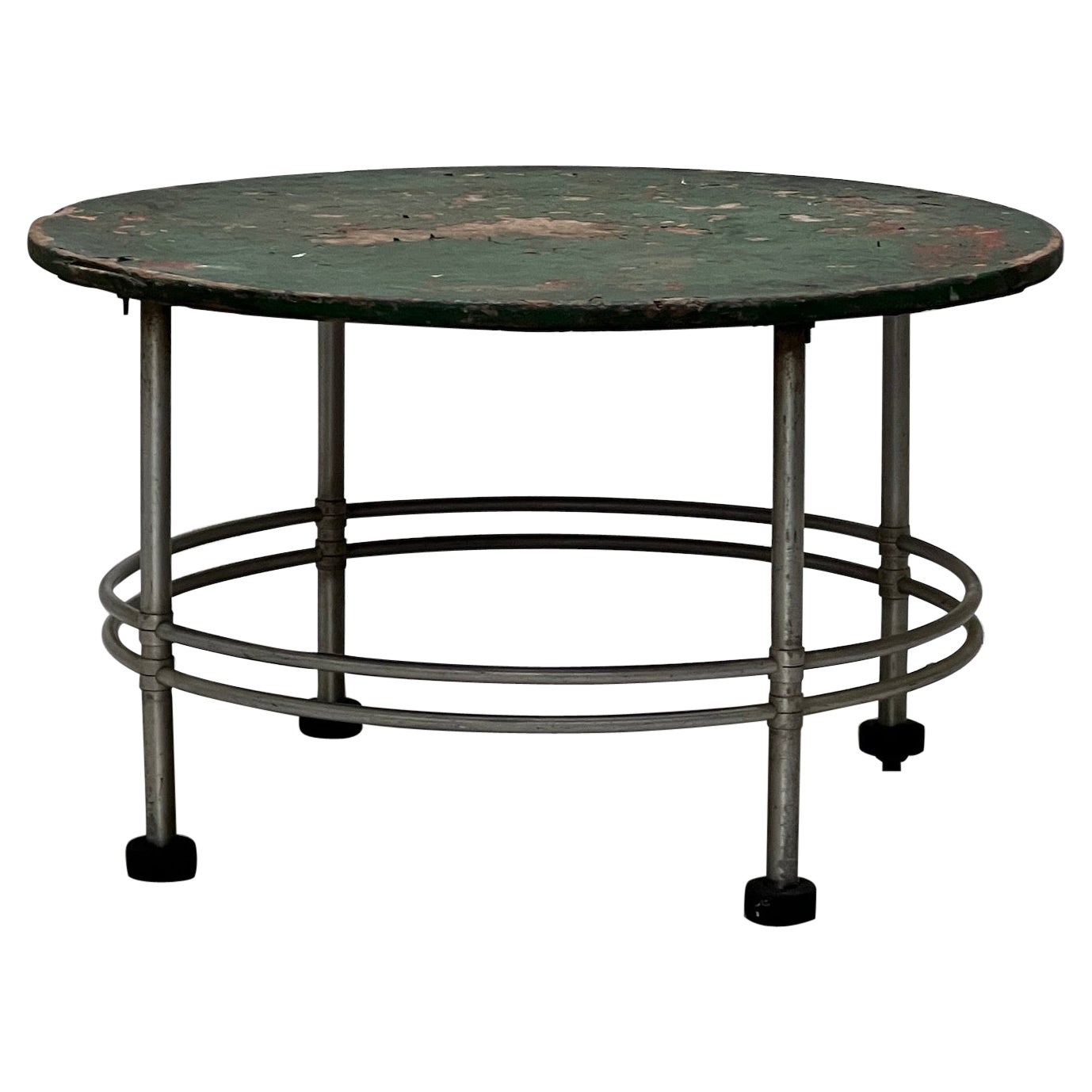 Warren McArthur Side Table with Patinated Top