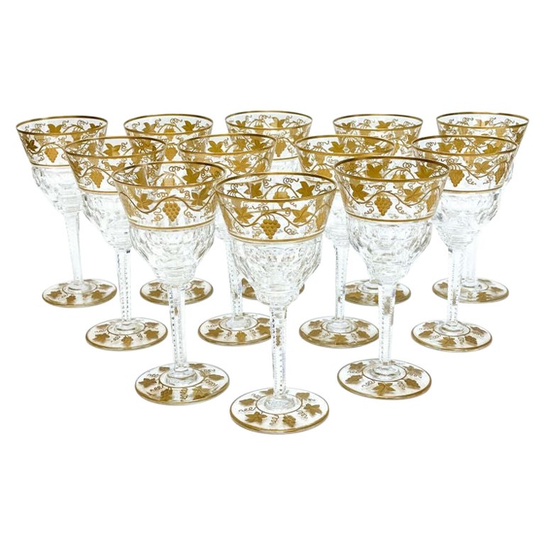 100 Piece Signed Rosenthal Crystal Stemware For Sale at 1stDibs