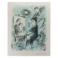 Marc Chagall Vers La Autre Clarte towards Another Light Lithograph Ltd Ed W/ COA