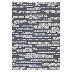 Moooi Dutch Sky Grey Rug in Wool by Edward van Vliet