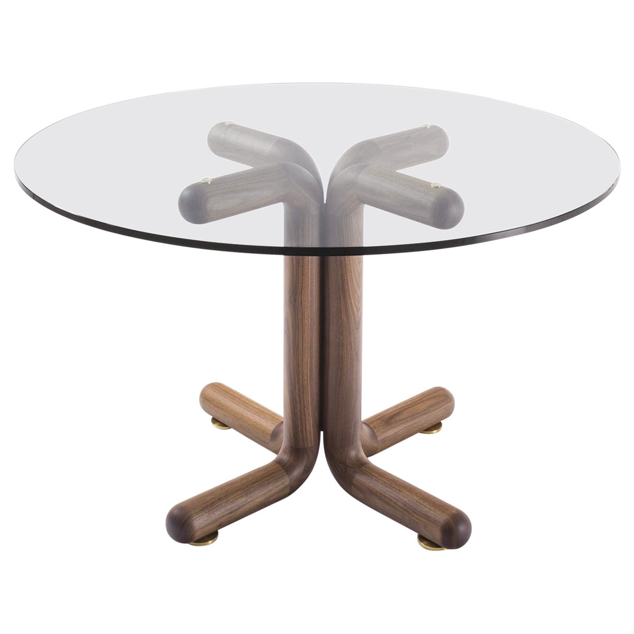 Ariana Walnut Round Table