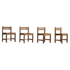 Set of 4 Dining Chairs, Model "Asserbo" by Børge Mogensen, for Ab Karl Andersson