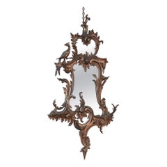 19th Century Gilt Wood Mirror in the Manner of Thomas Johnson