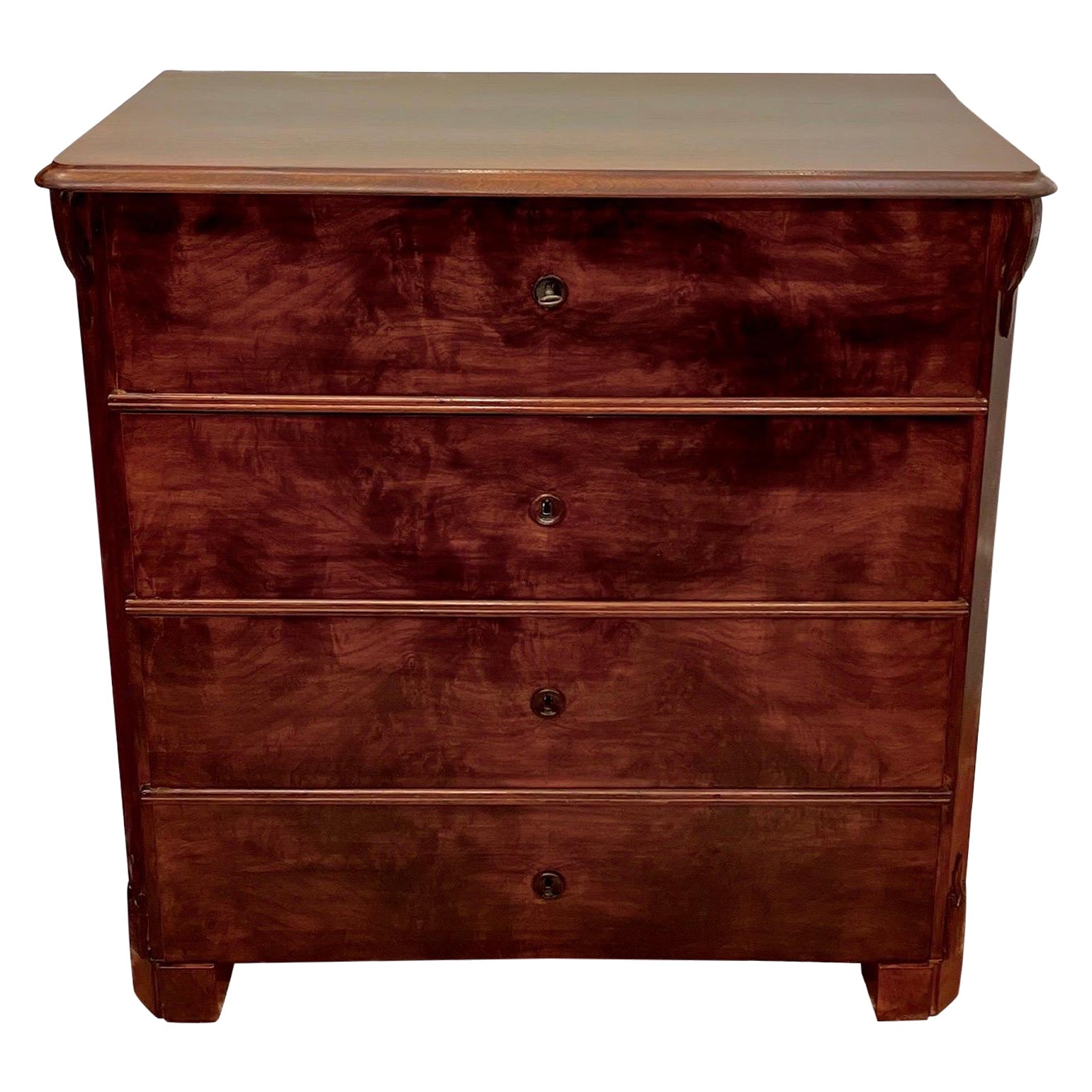 Walnut Chest of Drawers