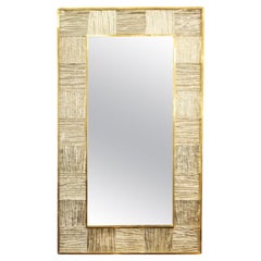 Elegant Murano Art Glass Mirror