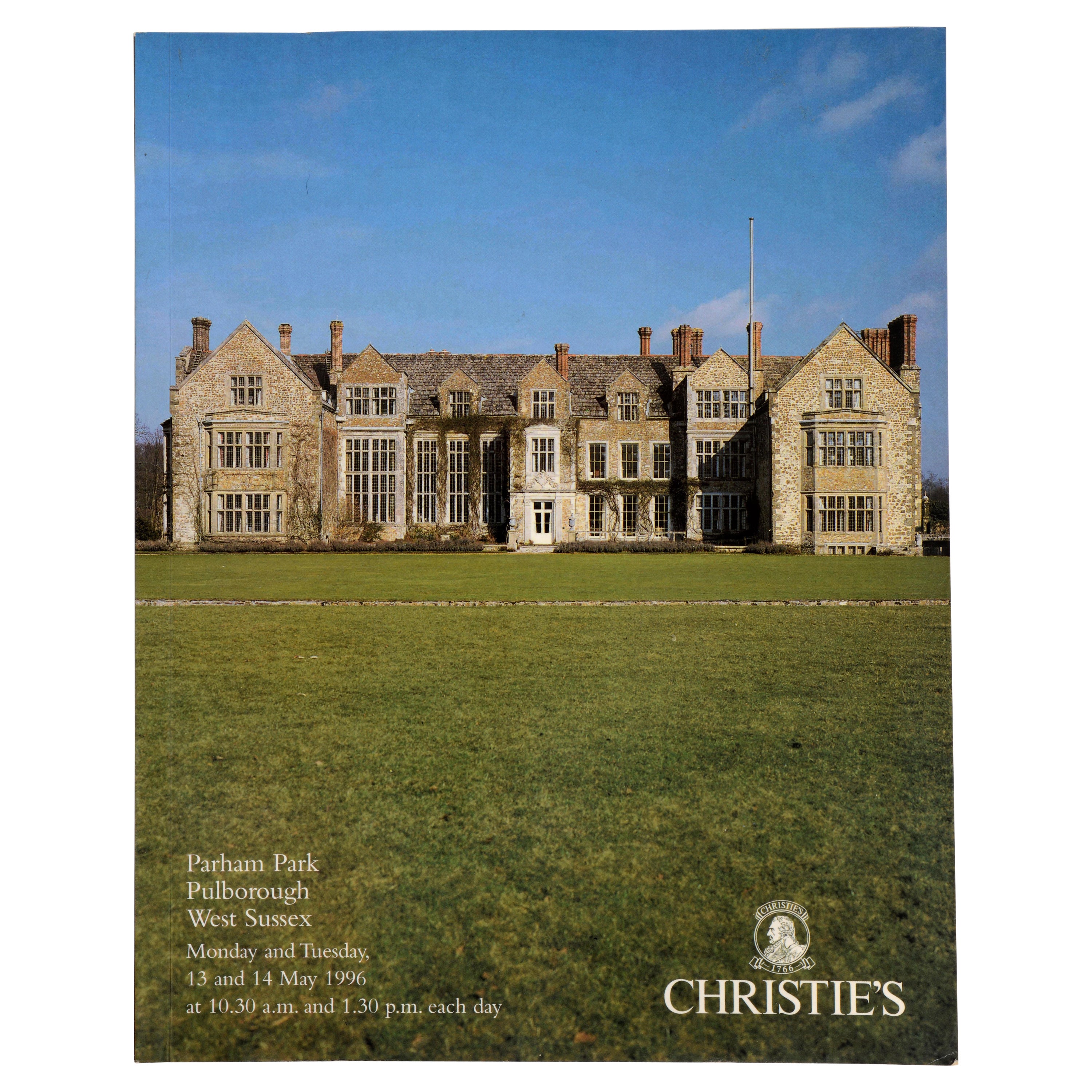 Christie's: Parham Park Pulborough, West Sussex, May 1996 For Sale