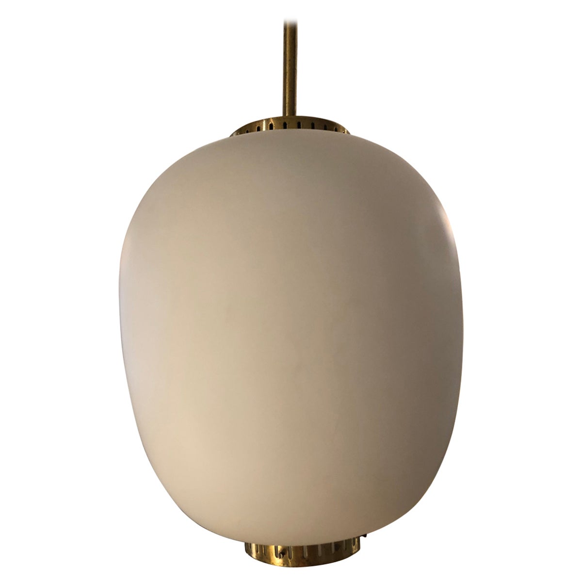 myndighed ild ensom Mid Century Chic Danish Brass and White Glass Kina Pendant by Bent Karlby  Lyfa For Sale at 1stDibs | april lyfa