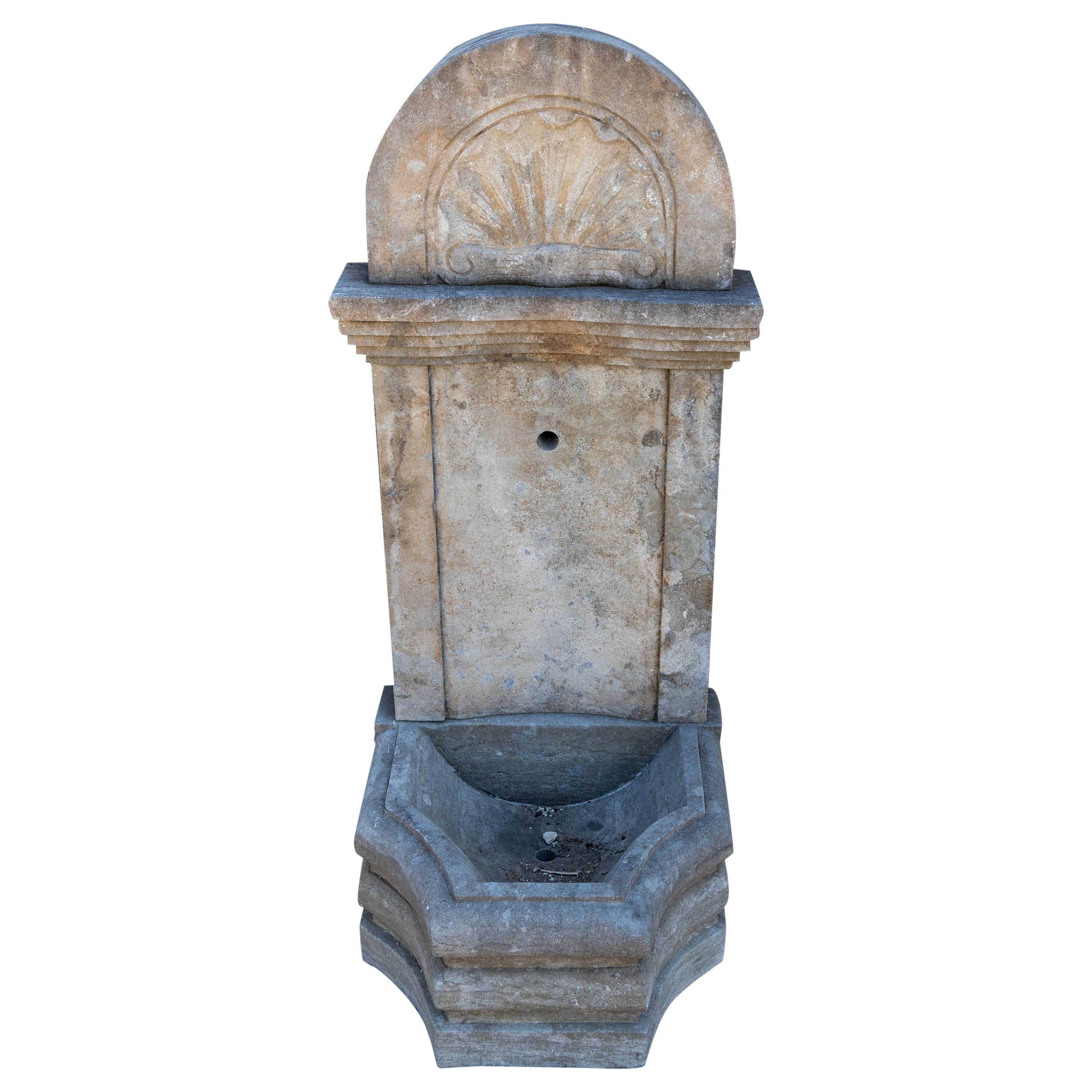 Renaissance-Style Wall Fountain, 21st Century For Sale