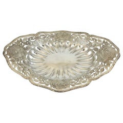 Fine Davis & Galt Sterling Silver Centerpiece Bowl Art Nouveau
