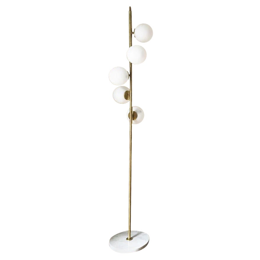 Floor Lamp Gold Style Stilnovo, Design For Sale