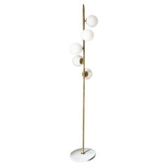 Vintage Floor Lamp Gold Style Stilnovo, Design