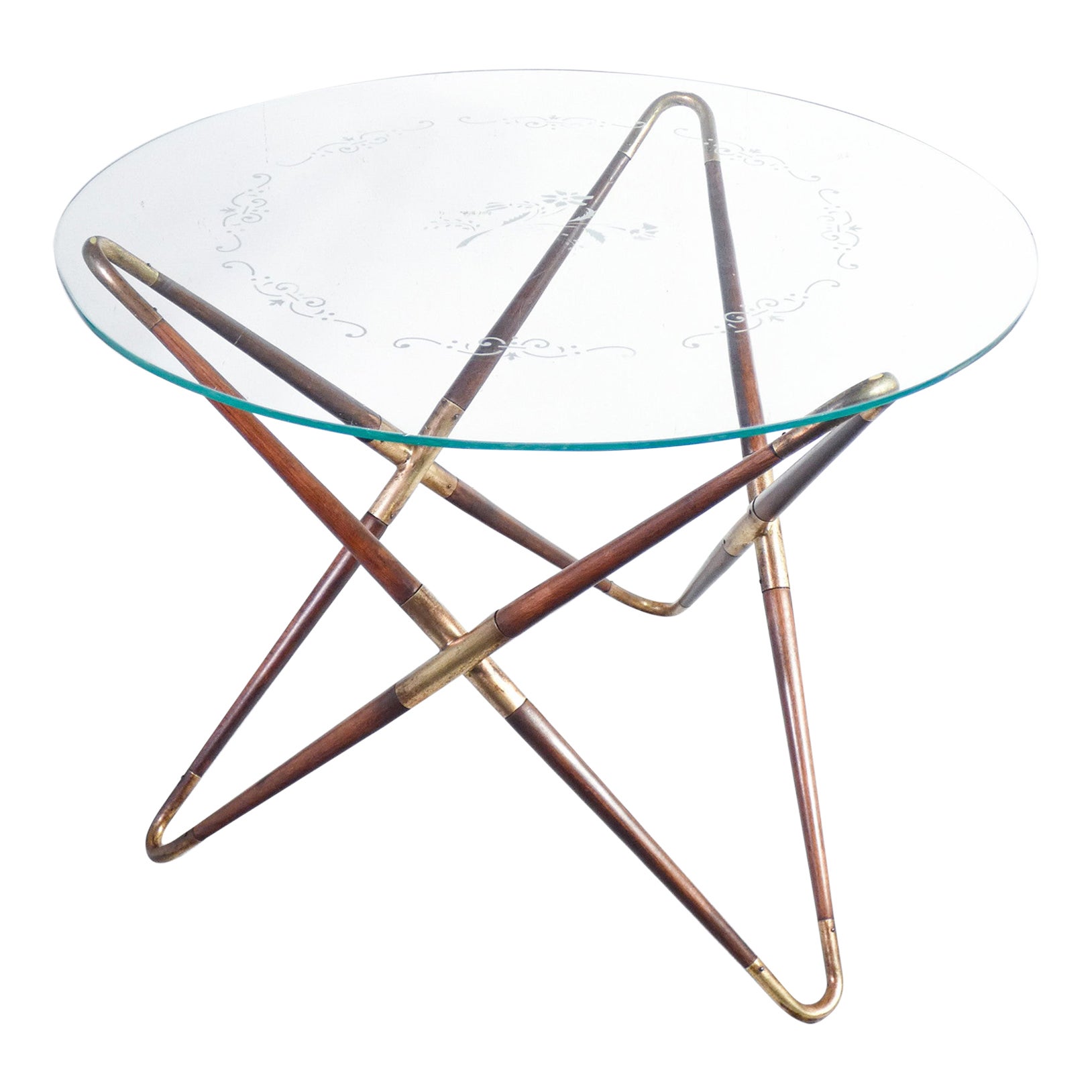 Coffee Table, Design by Cesare Lacca, Italy, 1940s For Sale