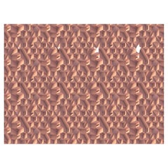 Moooi Großer rechteckiger Maze Miami-Teppich aus Wolle mit blindem Saum von Note
