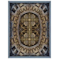Moooi S.F.M. #075 Rug in Wool with Overlocking Finish by Marcel Wanders Studio