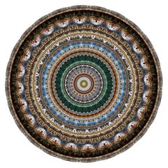 Tappeto Moooi Urban Mandala Mexico grande in poliammide a pelo basso di Neal Peterson