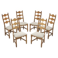 Henning Kjaernulf Dining Chairs for Nyrup Møbelfabrik, Denmark 1950s