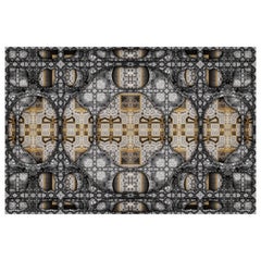 Moooi S.F.M. #076 Rug in Wool with Overlocking Finish by Marcel Wanders Studio
