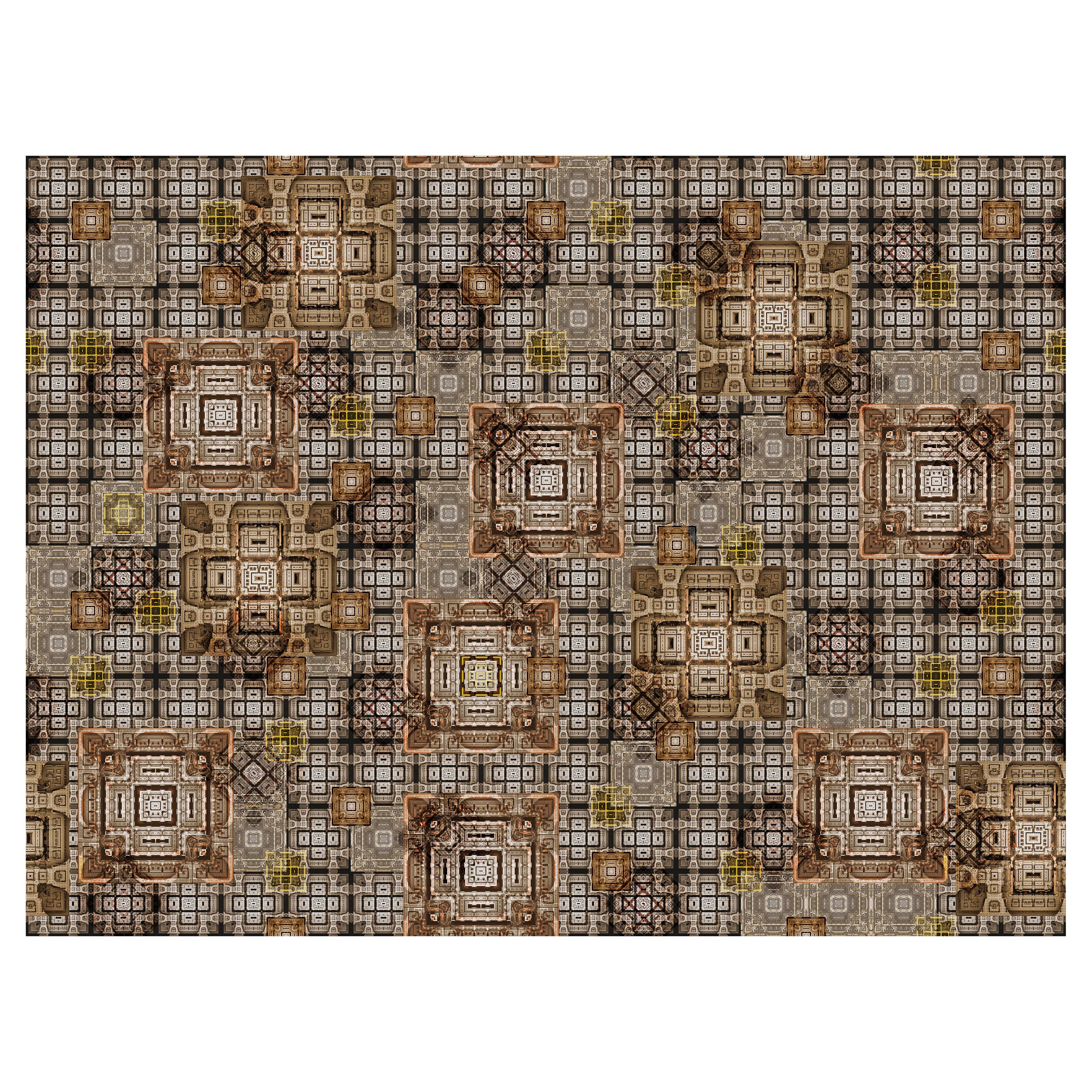 Moooi S.F.M. #078 Sand Broadloom Rug in Wool by Marcel Wanders Studio